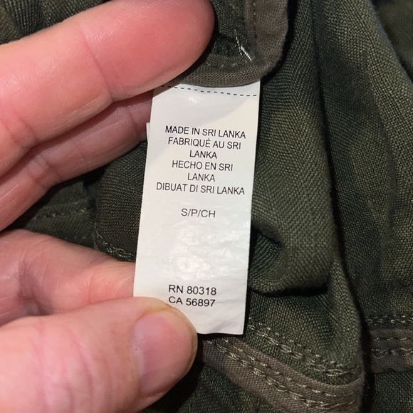 Lucky Brand Vest Dark Green Jacket Small - Picture 6 of 6